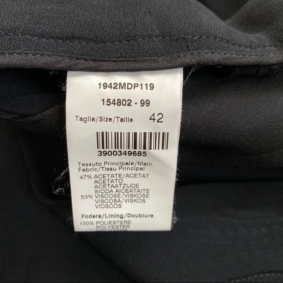 MSGM High Rise Wide Leg Trousers 42 / 6 / M - Picture 5 of 6